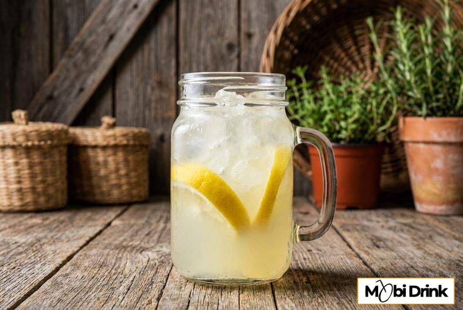 Letni drink Passion z lemoniadą