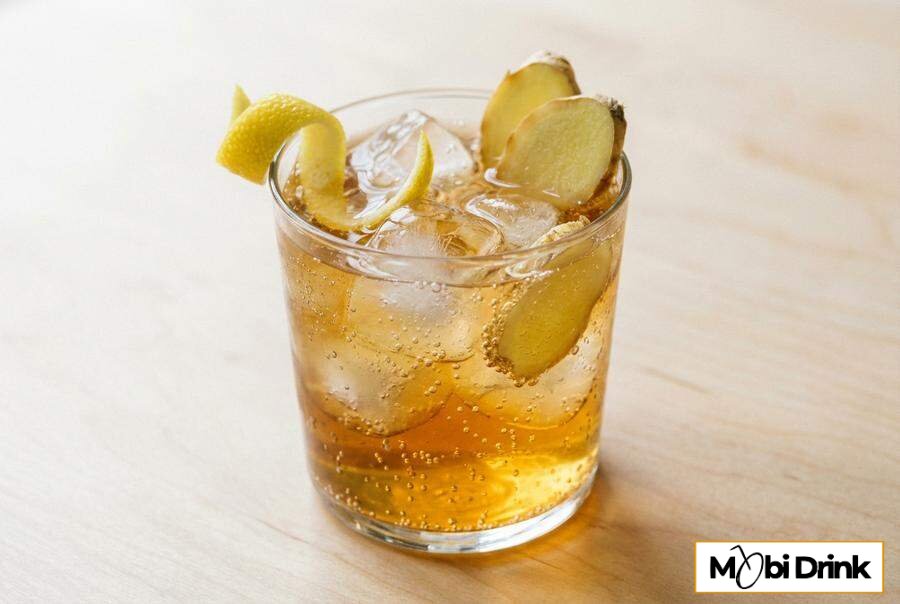 Prosty drink Pimm's z piwem imbirowym