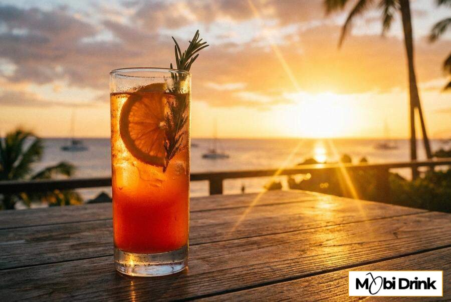 Owocowy drink Pimm's Sundowner z sokiem