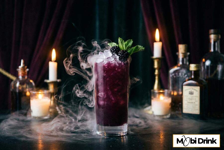 Fioletowy drink Purple Haze