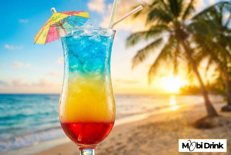 Tęczowy drink Rainbow Paradise