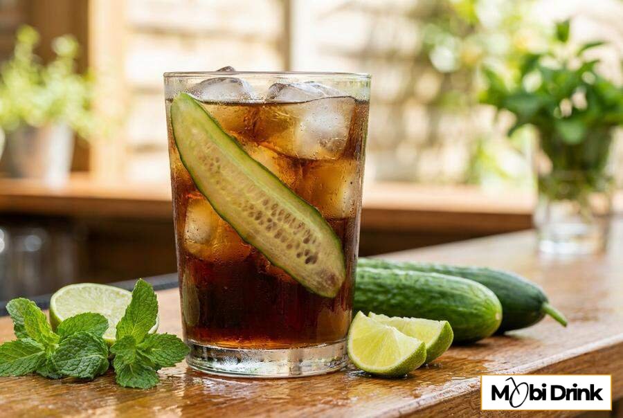 Drink Root 56 z ogórkiem i lodem