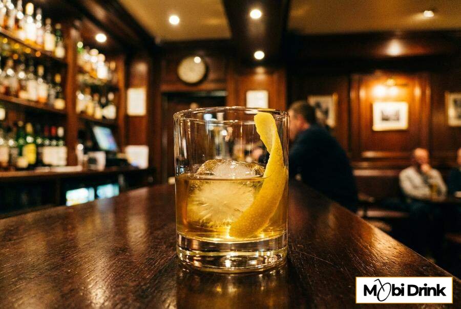 Drink Rusty Nail whisky z likierem miodowym