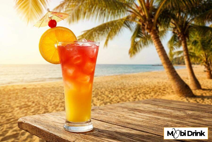 Kolorowy drink Sex on the Beach