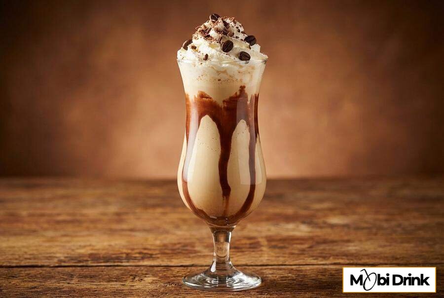 Drink Mudslide z sosem czekoladowym