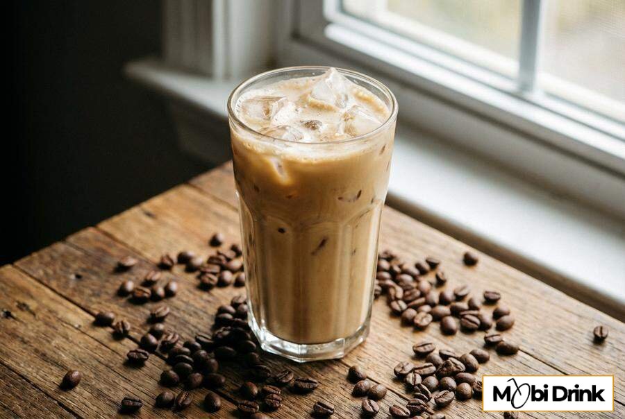 Drink Soplica Kawowa z mlekiem i lodem