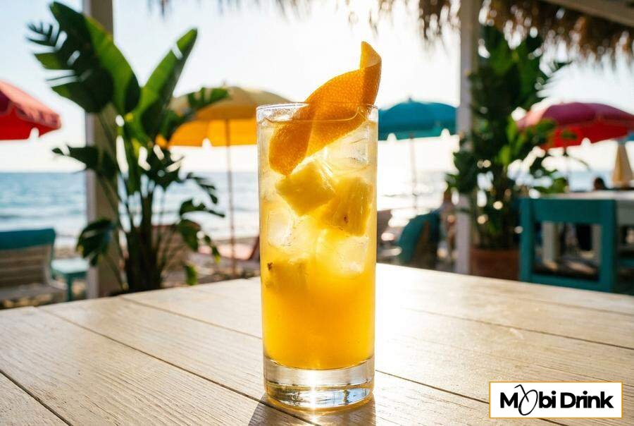 Kokosowy drink Sunrays z Tatratea