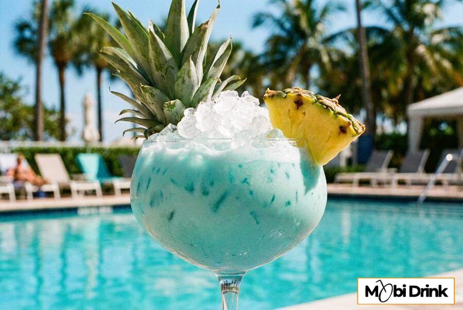 Kremowy drink Swimming Pool z kokosem