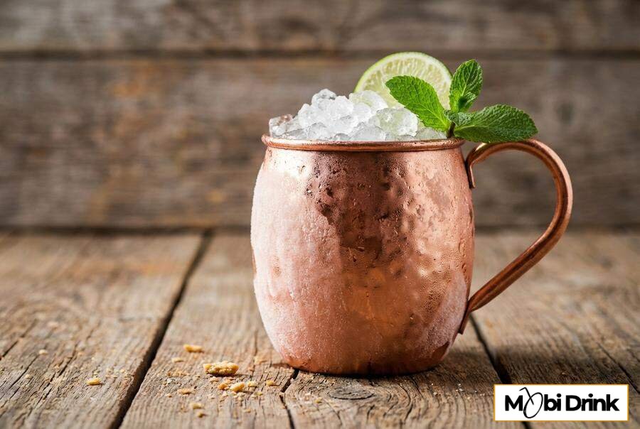 Drink Tennessee Mule w miedzianym kubku