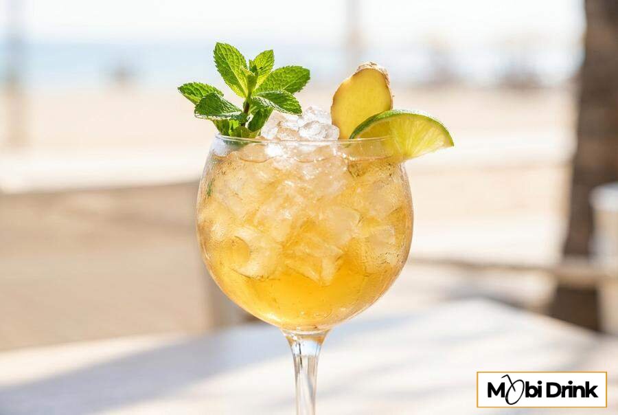 Drink The Laverstoke z imbirem i miętą