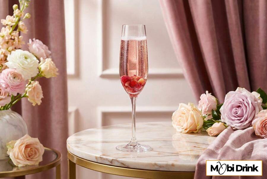 Musujące Truskawkowe Bellini z prosecco