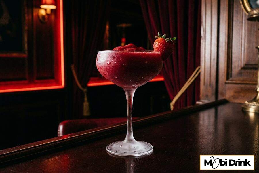 mrożony drink truskawkowe daiquiri z rumem