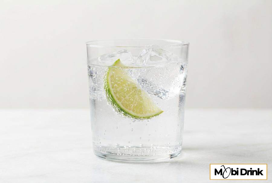 Klasyczny drink Vodka Tonic z limonką