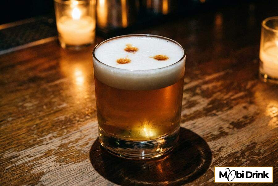 Whisky Sour z pianką z białka