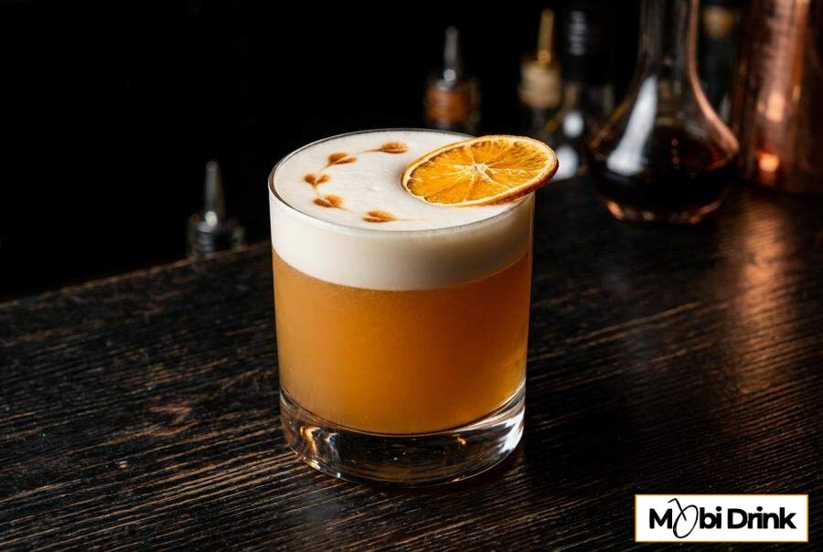 Whisky Sour z pianką i bittersem