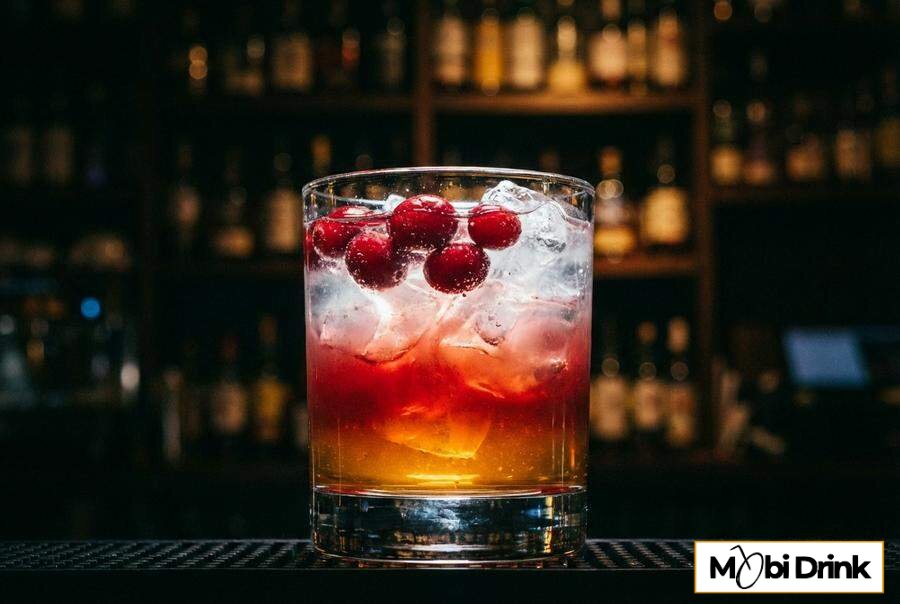 Drink whisky ze Sprite i żurawiną