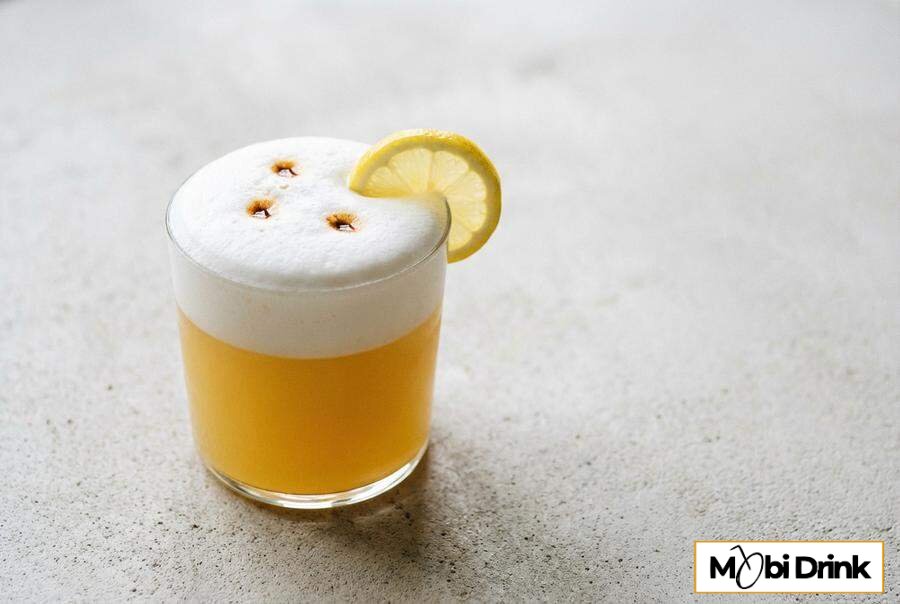 Wódka Sour z białą pianką