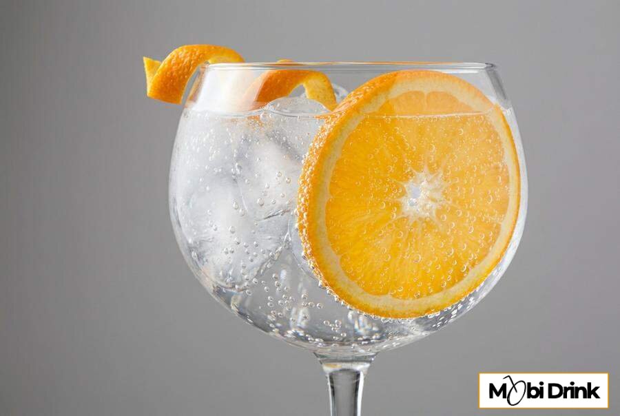 Prosty drink Żołądkowa z tonikiem i pomarańczą